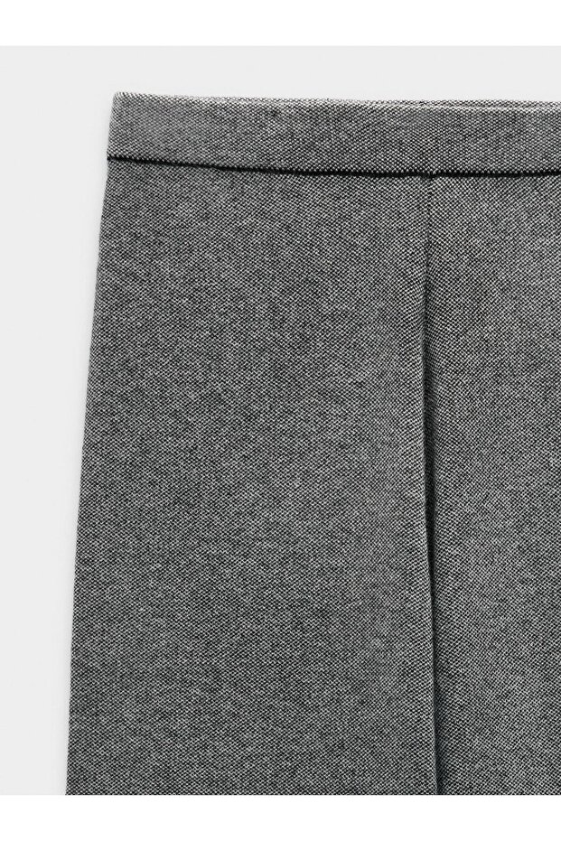 Elastik Bel Örme Pantolon - 6