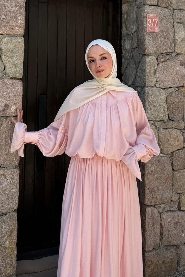 Zoe Takım Soft Pembe - 5