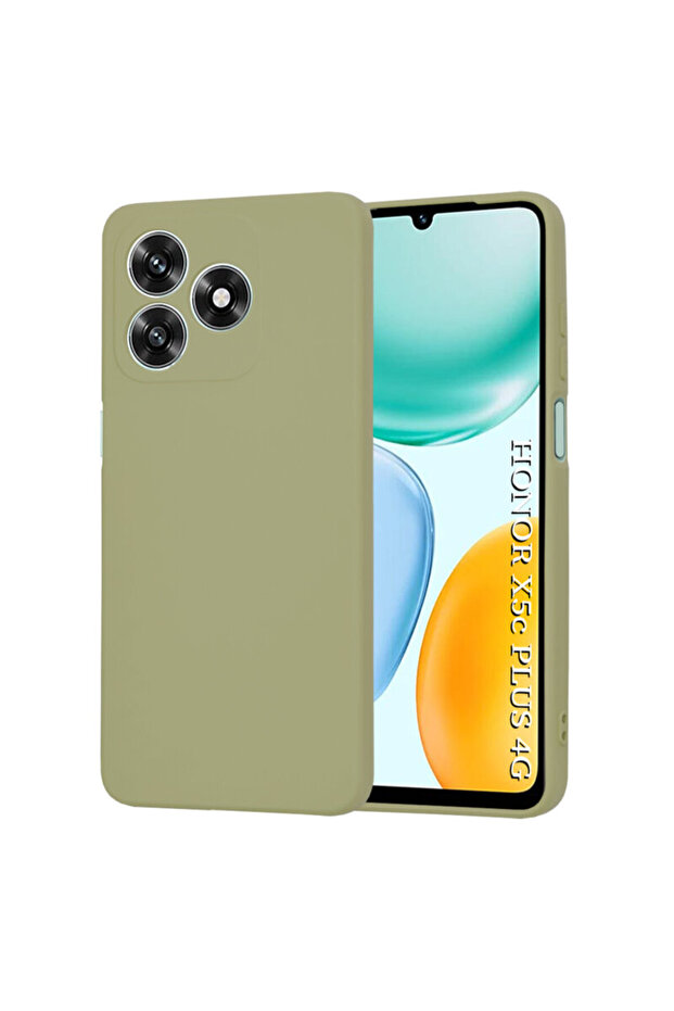 Silicone Case Honor X5c Plus SoftFlex, green - 1
