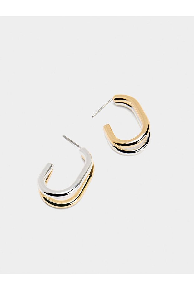 Çift Renkli Küpe - 1