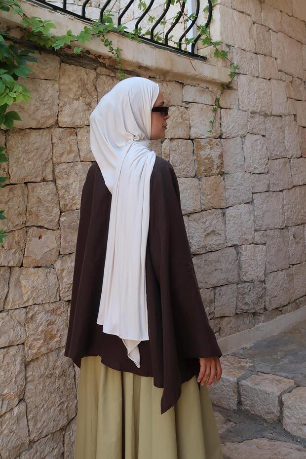 Lamis Kimono Kahve - 5