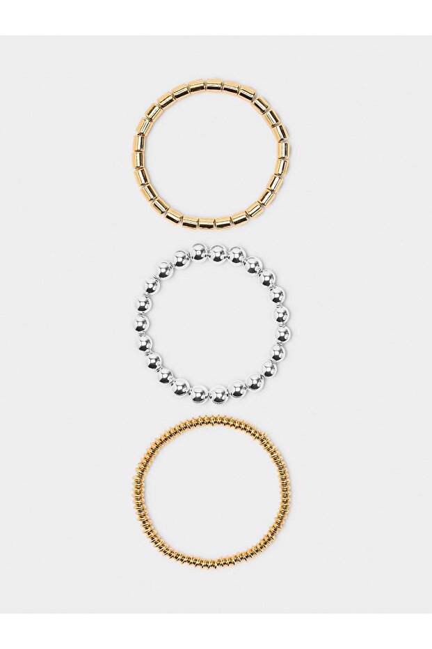 İki Renkli Elastik Bileklik Seti - 3