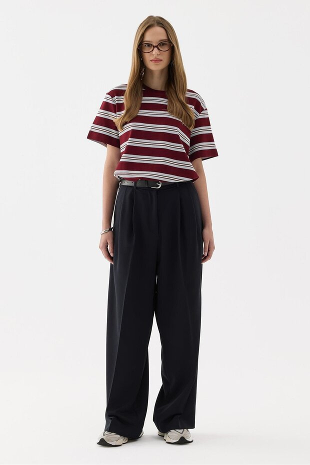 Maddy Pantolon Lacivert - 3