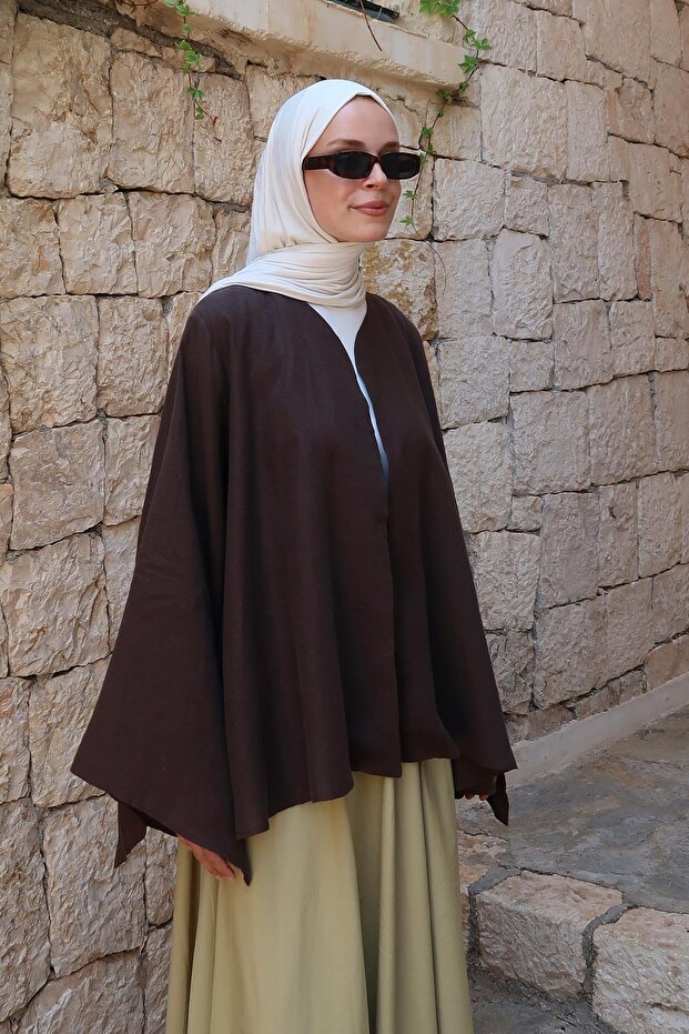 Lamis Kimono Kahve - 2