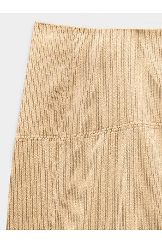 Midi Kadife Etek - 6