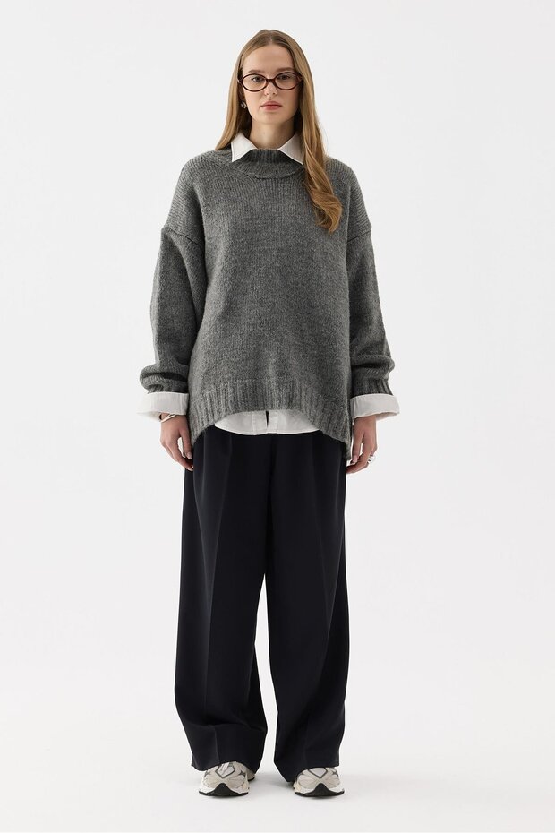 Maddy Pantolon Lacivert - 5