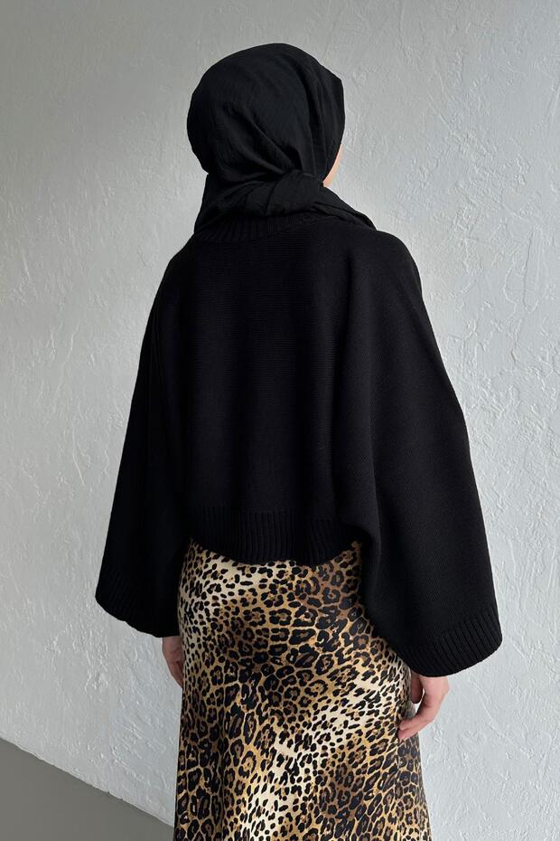 Triko Kazak Siyah - 4