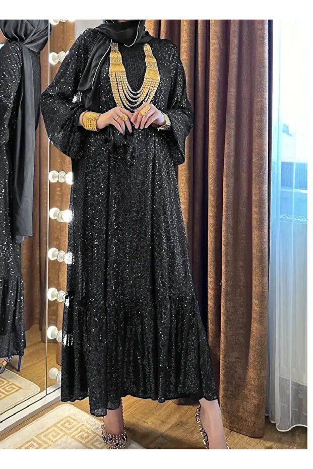 Premium payet elbise - 2