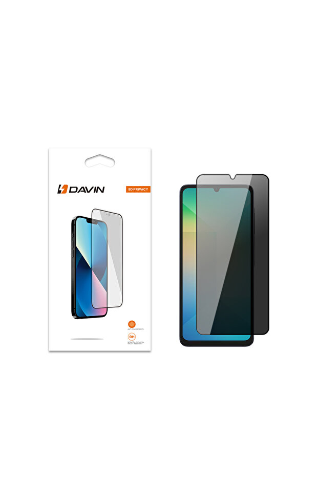 واقي شاشة كاميرا الخصوصية Galaxy A06 Davin 5D - أسود