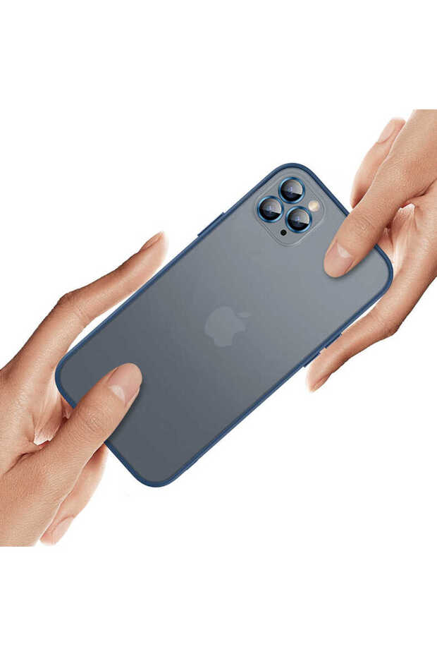 حافظة ريترو متوافقة مع هاتف iPhone 11 - أرجواني - 3