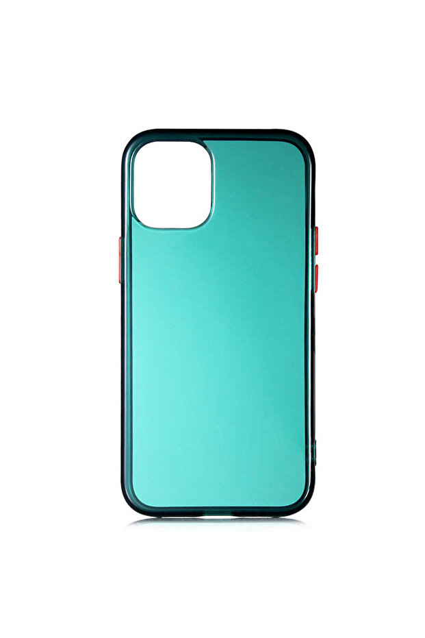 حافظة SAFA Bistro المتوافقة مع هاتف iPhone 12 - أخضر داكن - 1