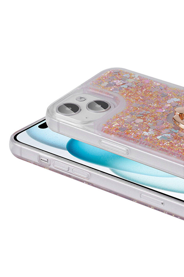 iPhone 15 Compatible Safa Milce Case-Silver - 4