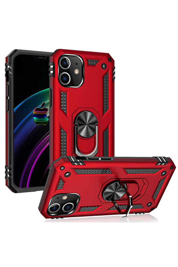 حافظة سافا فيجا المتوافقة مع هاتف آيفون 12 - رمادي - 3