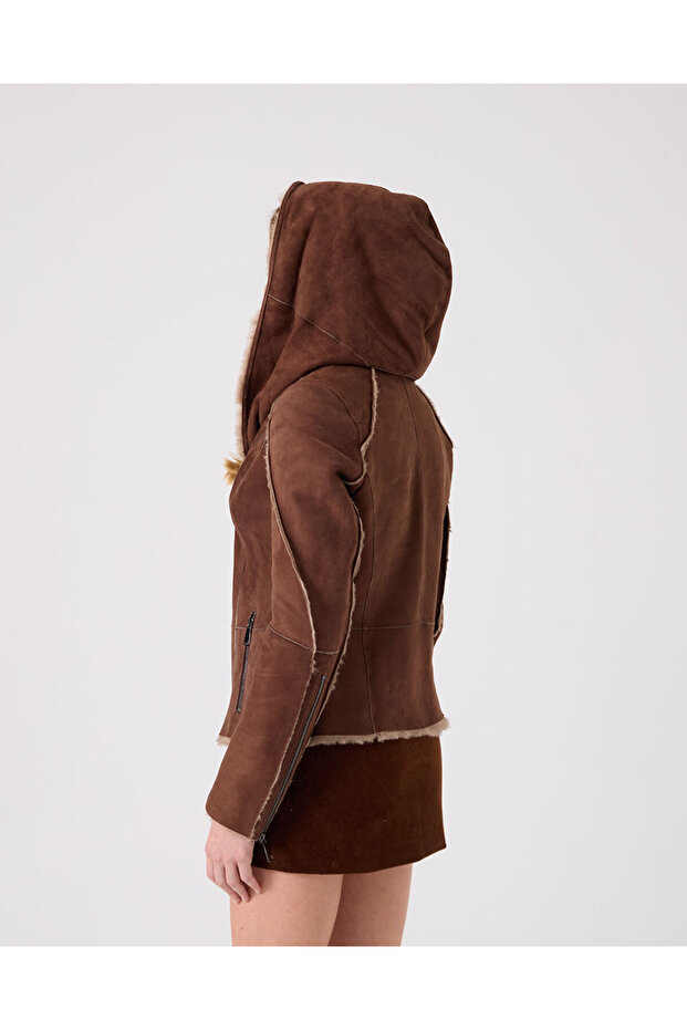 Control Kadın Deri Ceket - 3