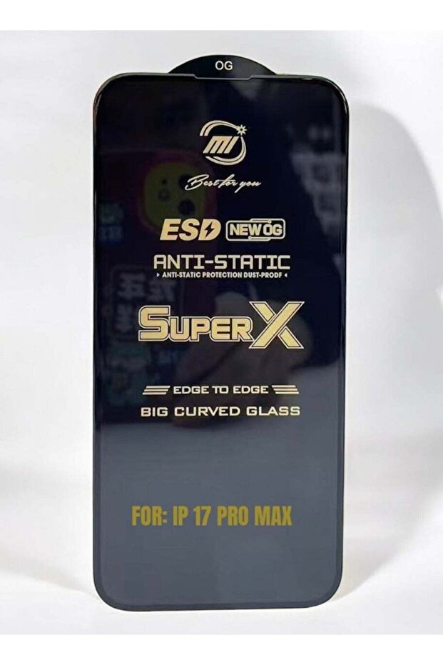 2 pack for Apple iPhone 17 Pro Max Screen Protector - 9H Tempered Glass, Ultra-Thin, HD Clear