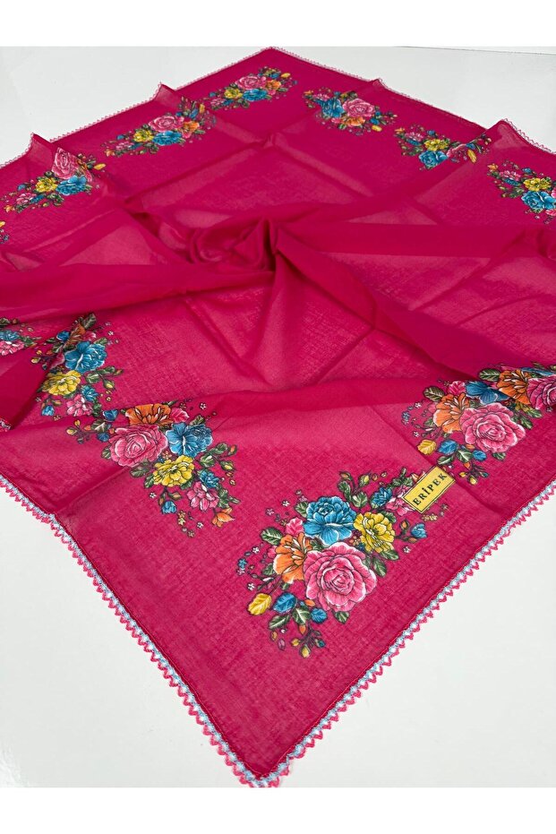 Embroidered Organic Cotton Writing- 06083-08