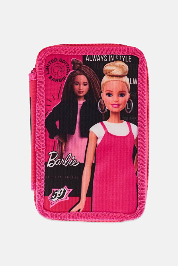3 Zippers Pencil Case