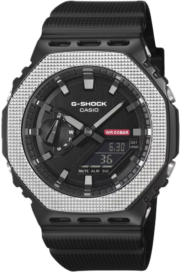 ساعة يد رجالية G-Shock طراز Gm-2100Bm-1Adr