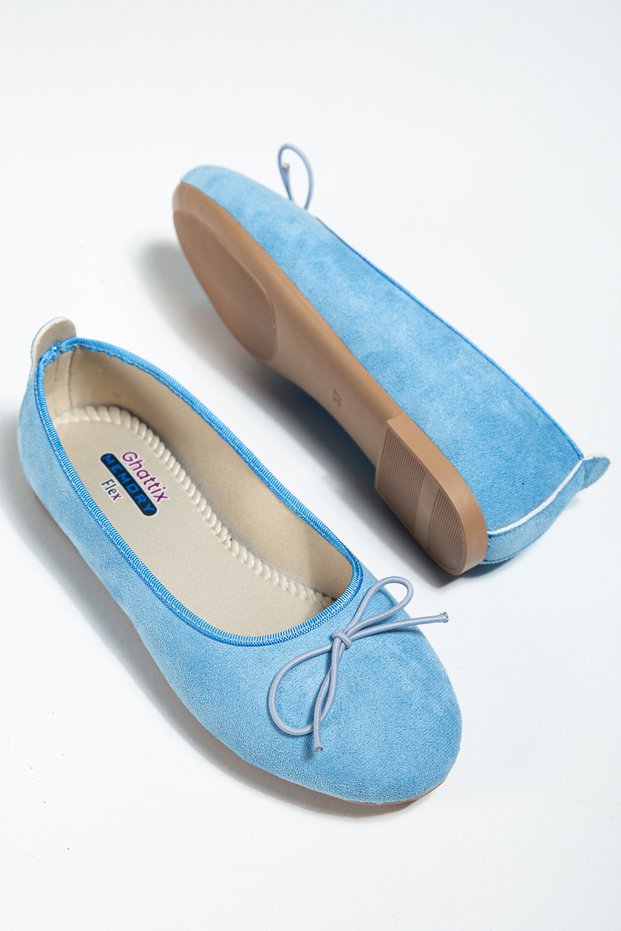Women's Shoes Flat Ballerinas Women's Daily Ballerinas Suede Nubuck Flat