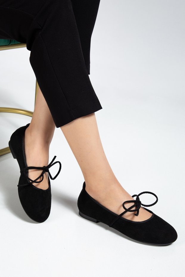 Women's Casual Shoes Flat Ballerinas Suede Flat Velvet