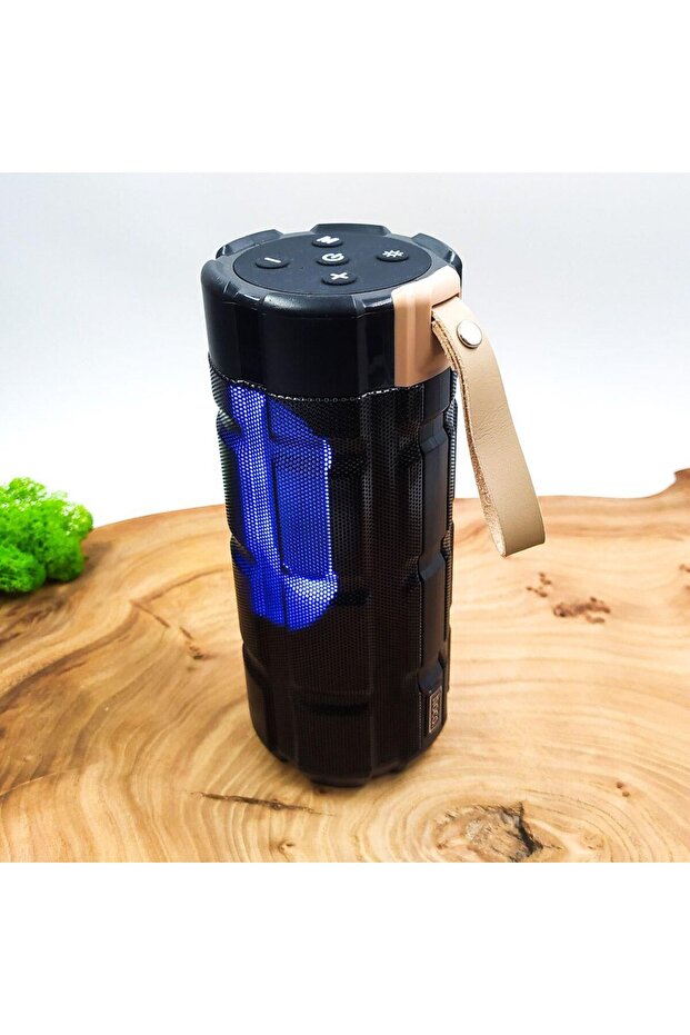 مكبر صوت HC7 لاسلكي حقيقي مزود بإضاءة LED وامضة - 3