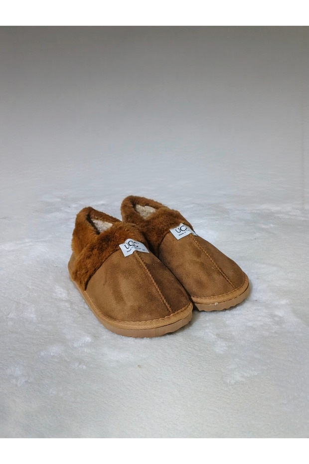 Zenne Ev Ayakkabısı Taba - 1