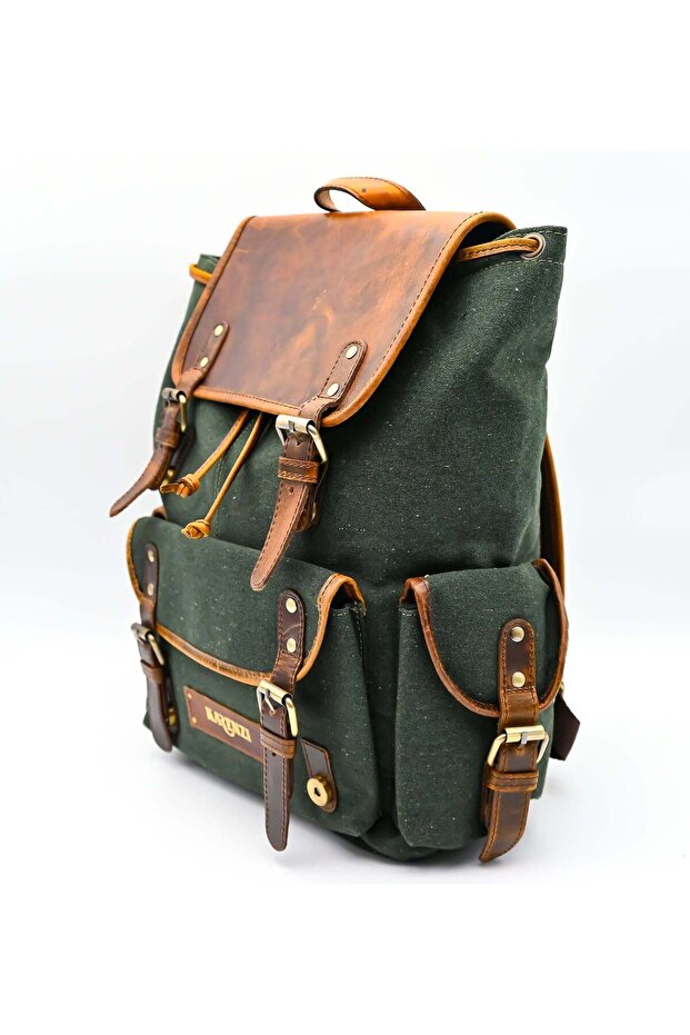 حقيبة ظهر قماشية للرحلات الاستكشافية - 2