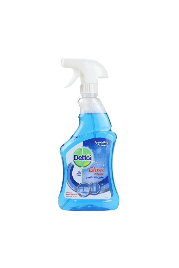 Dettol Glass Cleaner Spray, Sparkling Shine, 500ml