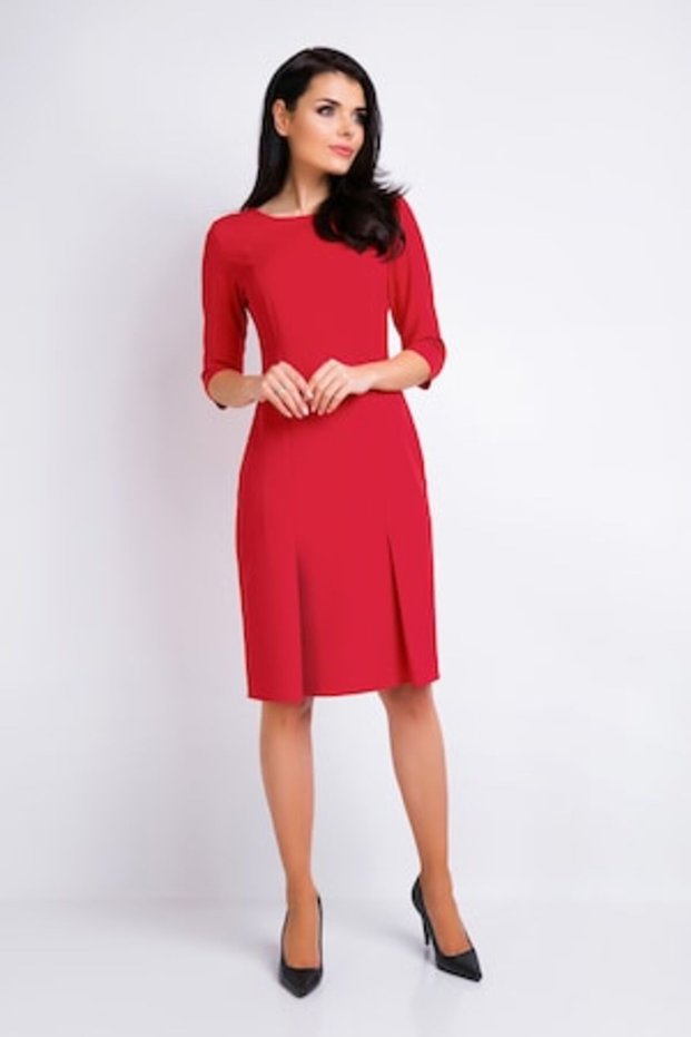 Rochie elegantă cu mâneci 3/4