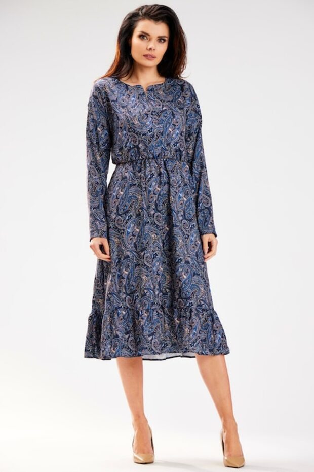 Rochie A468 - Model bleumarin - M - 2