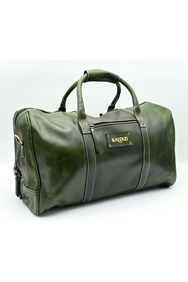 VOYAGER LEATHER DUFFEL BAG