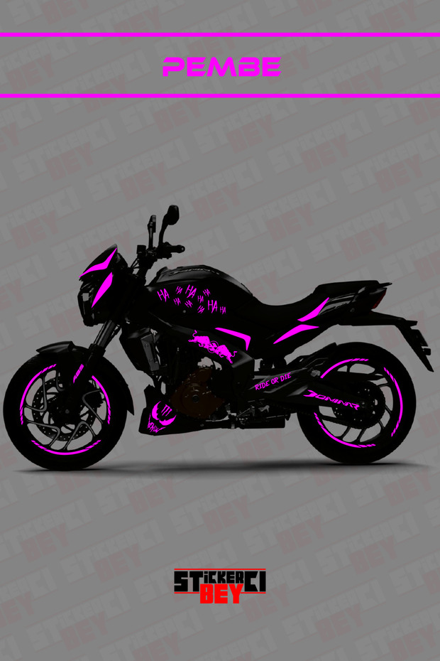 Dominar 400-250 Full Body Motorcycle Decal Sticker Covering Set (Foil Cut)