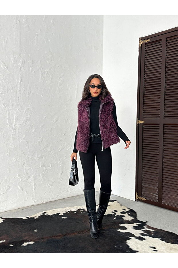 Fur Looking Vest - 2
