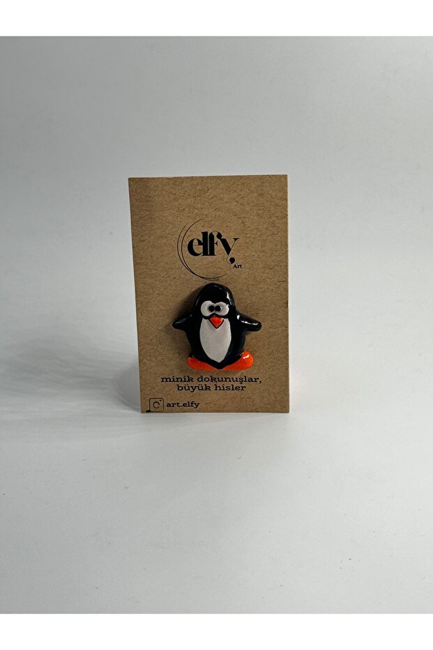 Elfy Seramik Broş - 1