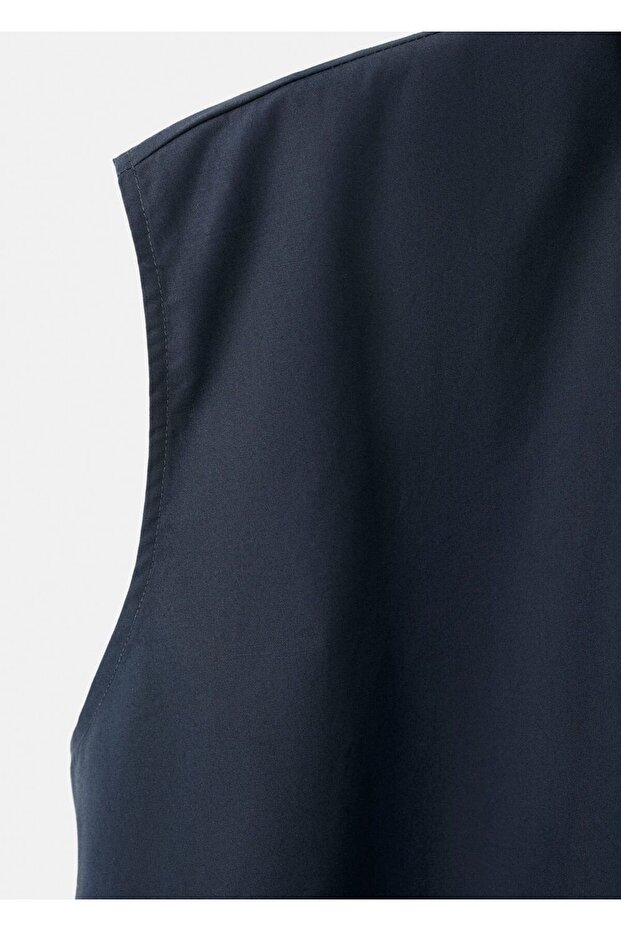 Kolsuz pamuklu gömlek - 8