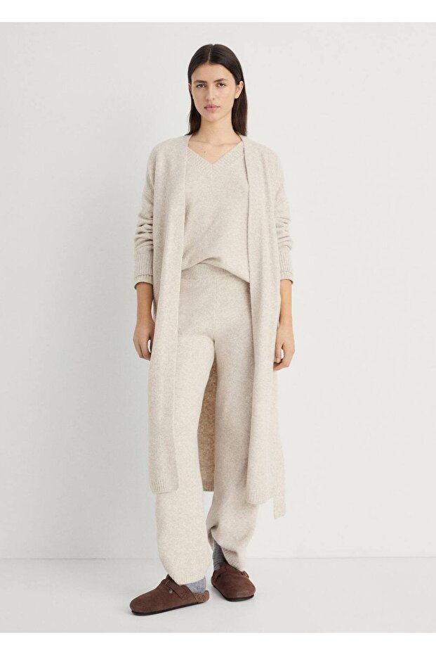 Uzun triko hırka - 2