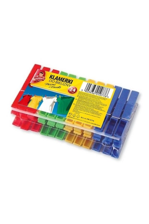 Set de 24 clești de rufe