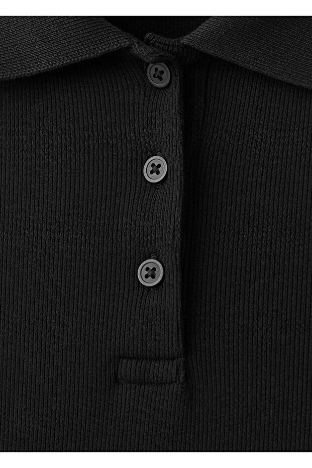 Polo yaka elbise - 8