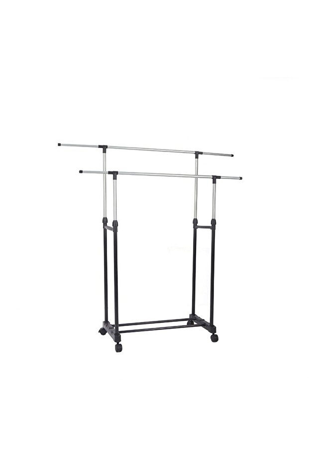 حامل ملابس أرضي مزدوج - 3