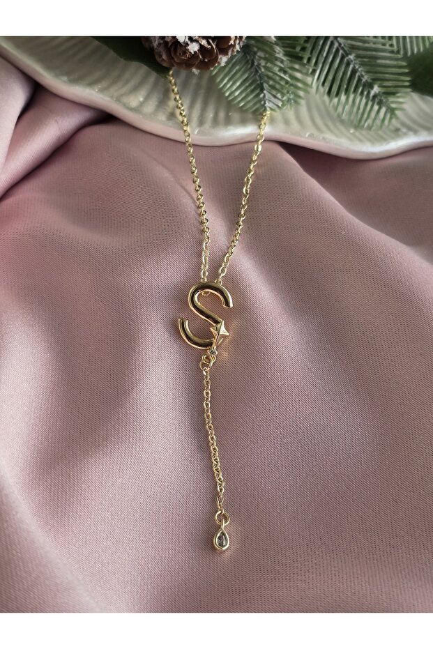 Alya harf kolye (S) harfi - 1