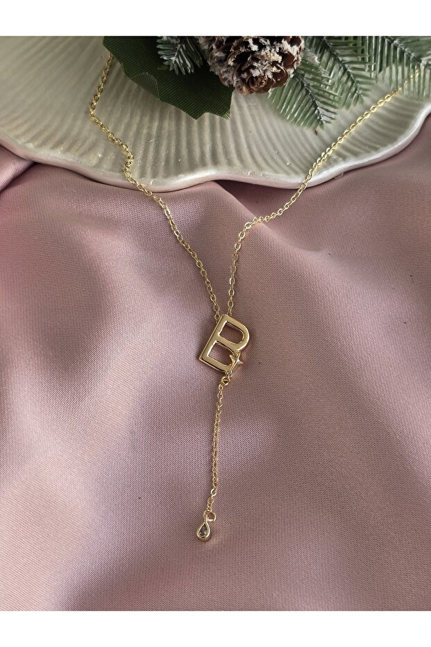 Alya harf kolye (B) harfi - 3