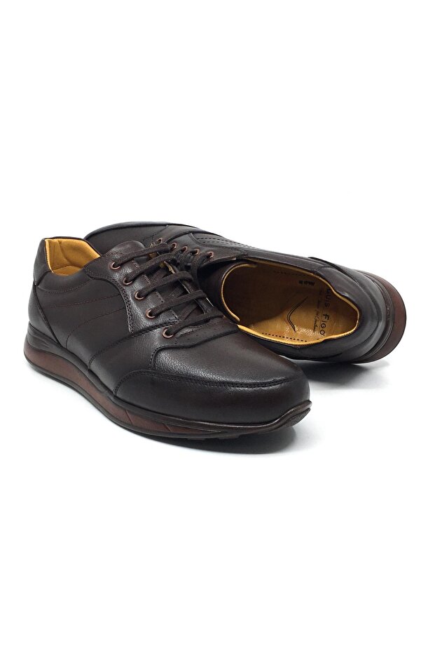 100% Leather Orthopedic Men's Summer Comfortable Daily Large Shoes 45-48