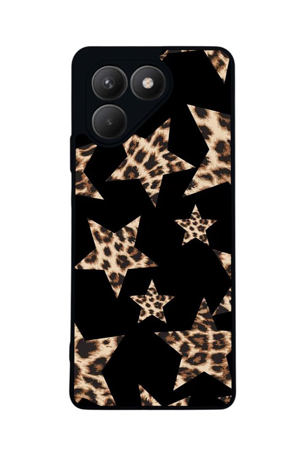 Pova 7 Matte Compatible Black Case – Soft Silicone, Protective, Shock-Absorbing Cover