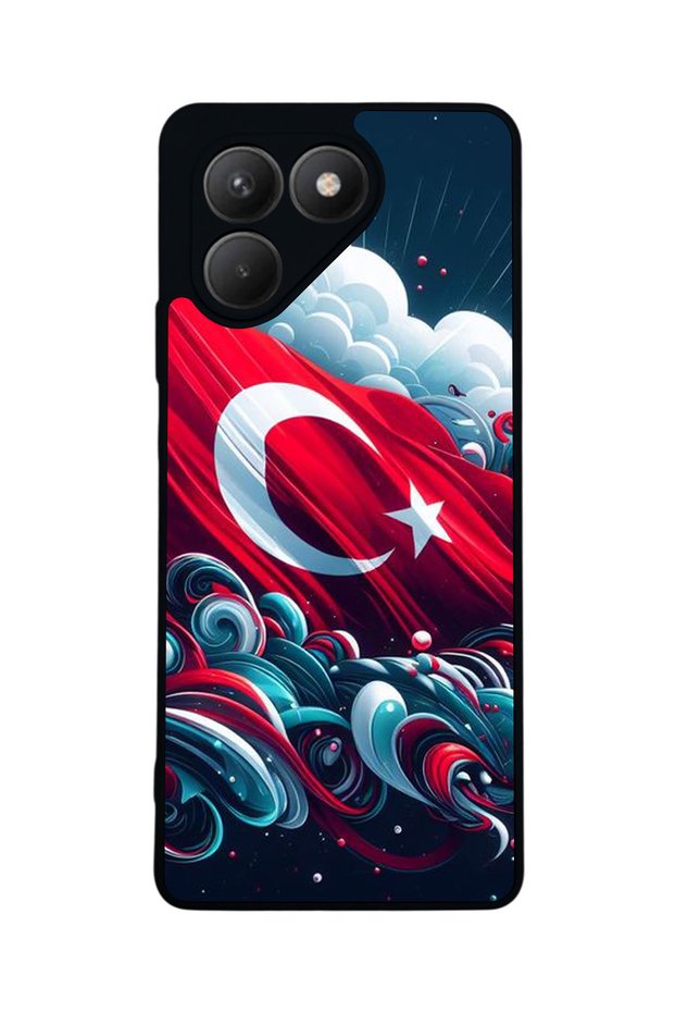 Pova 7 Matte Compatible Black Case – Soft Silicone, Protective, Shock-Absorbing Cover