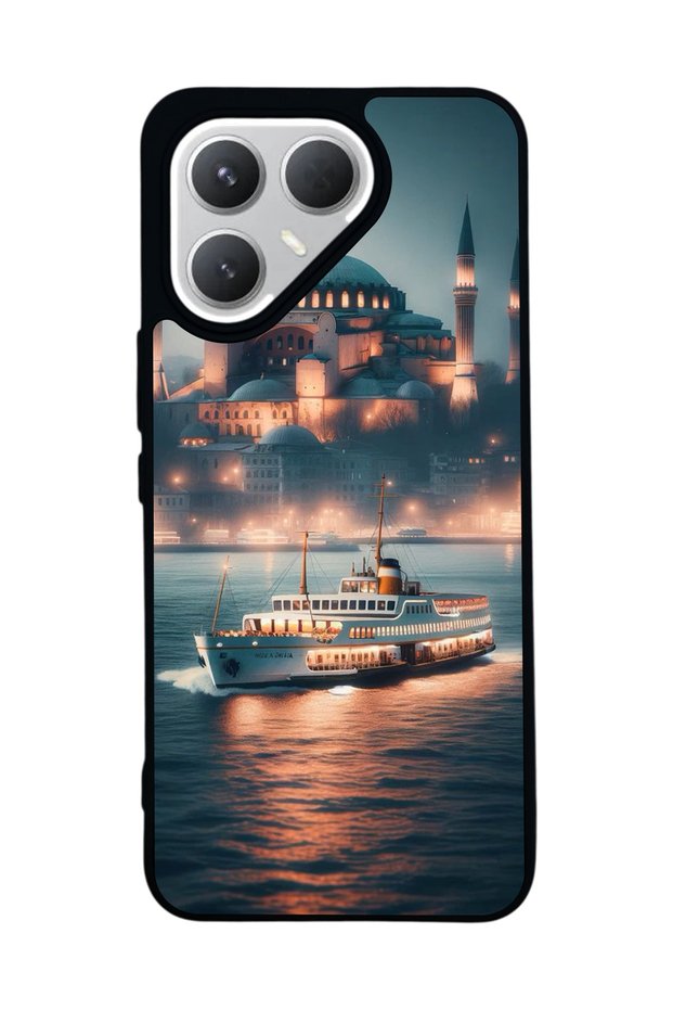 Pova 7 Pro Matte Compatible Black Case – Soft Silicone, Protective, Shock-Absorbing Cover