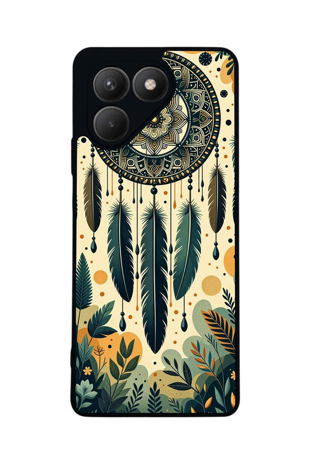 Pova 7 Matte Compatible Black Case – Soft Silicone, Protective, Shock-Absorbing Cover