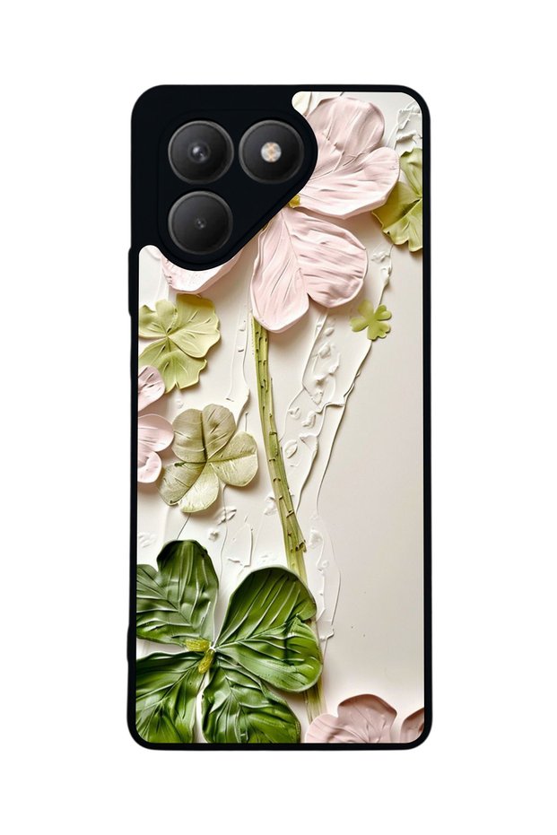 Pova 7 Matte Compatible Black Case – Soft Silicone, Protective, Shock-Absorbing Cover