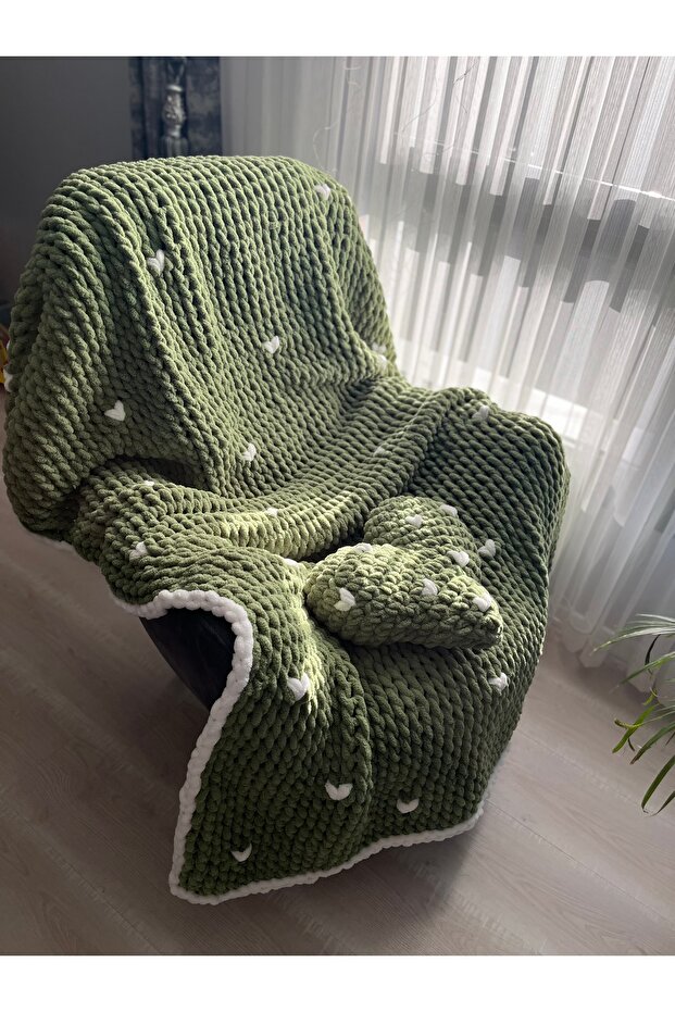 Puffy kalpli battaniye - 2