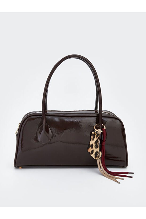 Leather Look Women's Shoulder Bag
