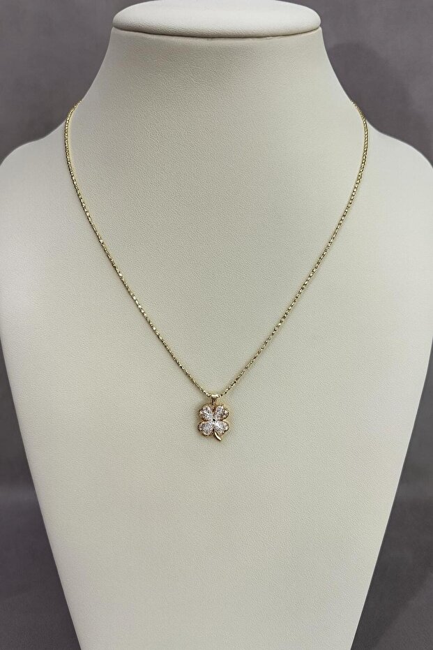 Gold Çelik Kadın Kolye - 2